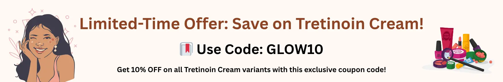 Limited-time coupon — use code GLOW10 for 10% off